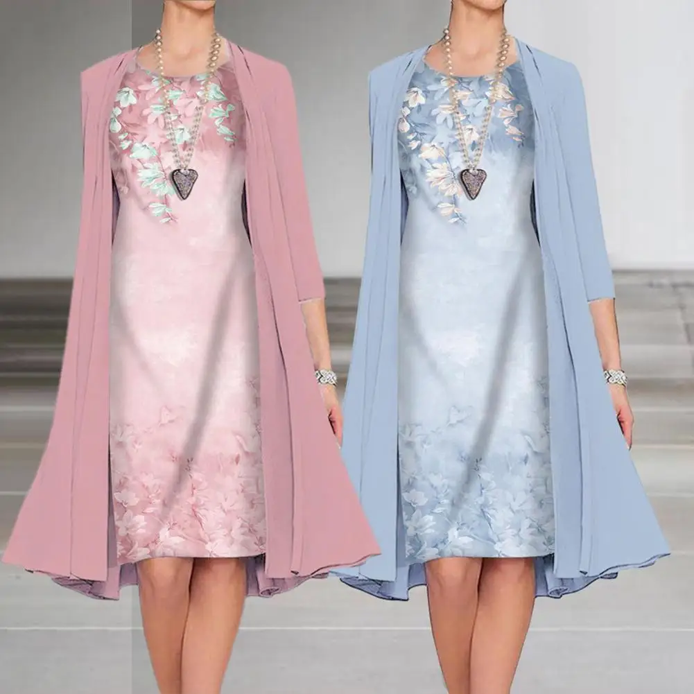 2022 Autumn Women Cardigan Dress Set Elegant 1 Set Office Lady Cardigan Dress Floral Print Large Hem Vintage Bohemian Coat Dress
2022 Autumn Women Cardigan Dress Set Elegant 1 Set Office Lady Cardigan Dress Floral Print Large Hem Vintage Bohemian Coat Dress