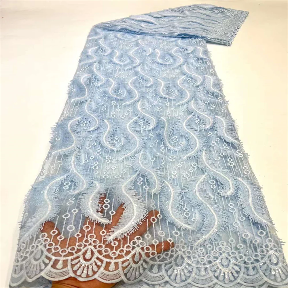 2022 African Lace Fabric With Sequins Mesh Lace High Quality Nigerian Lace Fabric French Lace Fabric Wedding Embroidery Material
2022 African Lace Fabric With Sequins Mesh Lace High Quality Nigerian Lace Fabric French Lace Fabric Wedding Embroidery Material