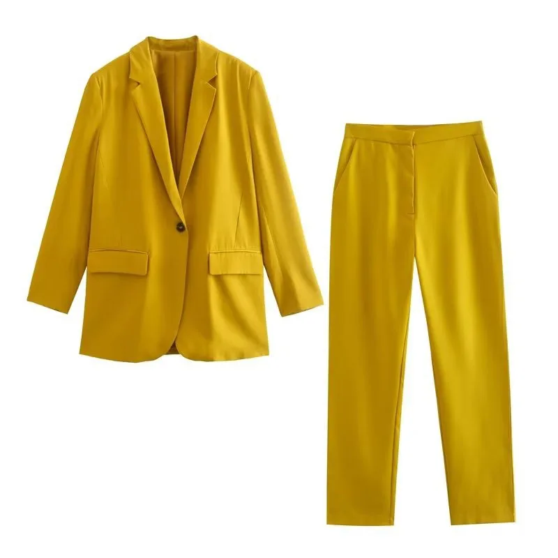 ZATRHMBM Autumn Fashion Woman Blazer 2022 Vintage Long Sleeves Coat Button Patch Pocket Elegant Outerwear Stylish Tops
ZATRHMBM Autumn Fashion Woman Blazer 2022 Vintage Long Sleeves Coat Button Patch Pocket Elegant Outerwear Stylish Tops