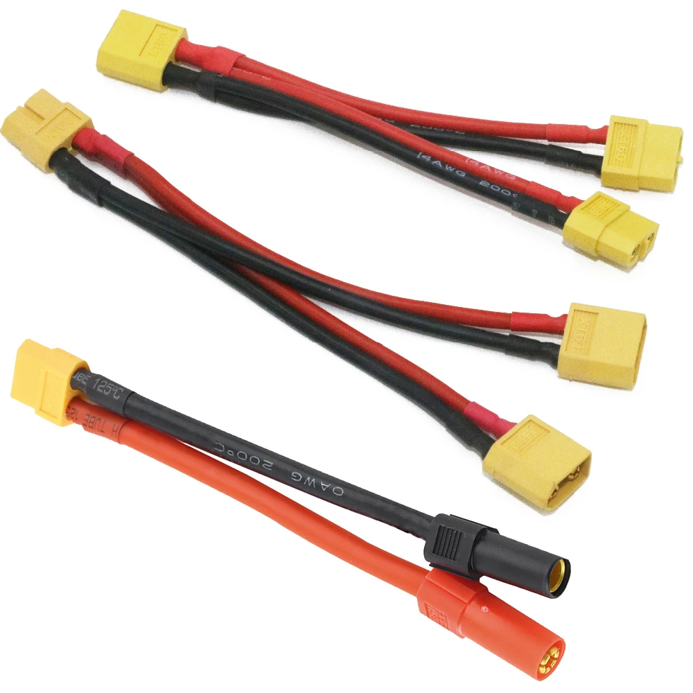 5pcs/lot XT60 Parallel Battery Connector Cable Dual Extension Y Splitter Silicone Wire For RC Lipo Imax B6 Car Truck Air Toys
5pcs/lot XT60 Parallel Battery Connector Cable Dual Extension Y Splitter Silicone Wire For RC Lipo Imax B6 Car Truck Air Toys