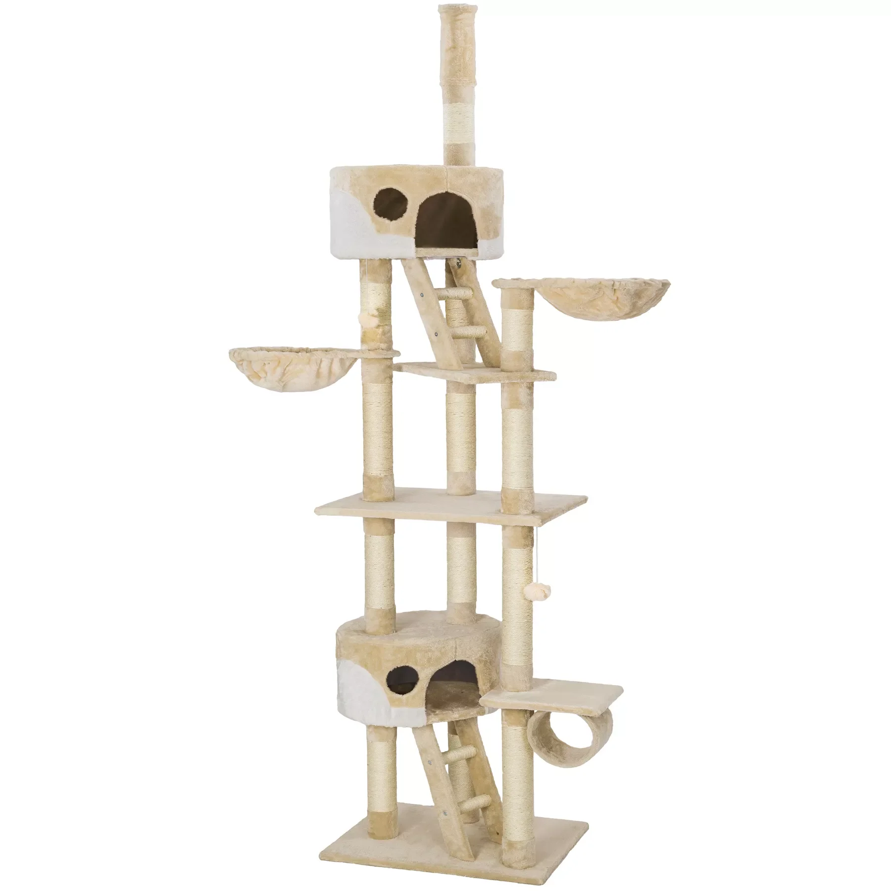 NEW IN Cat Scratcher for Hansi beige/White-Scratching Tree for Cats, Cat Play Park with sisal Columns, Cat Toy with Houses, Cat
NEW IN Cat Scratcher for Hansi beige/White-Scratching Tree for Cats, Cat Play Park with sisal Columns, Cat Toy with Houses, Cat