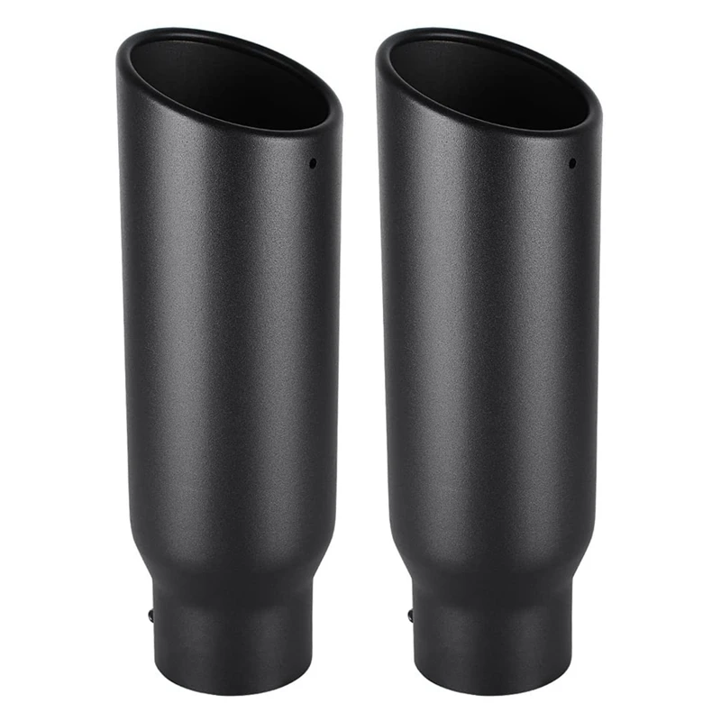 2X 3 Inch Black Exhaust Tip, 3 Inch Inside Diameter Exhaust Tailpipe Tip For Truck, 3 X 4 X 12 Inch Bolt/Clamp On Design
2X 3 Inch Black Exhaust Tip, 3 Inch Inside Diameter Exhaust Tailpipe Tip For Truck, 3 X 4 X 12 Inch Bolt/Clamp On Design