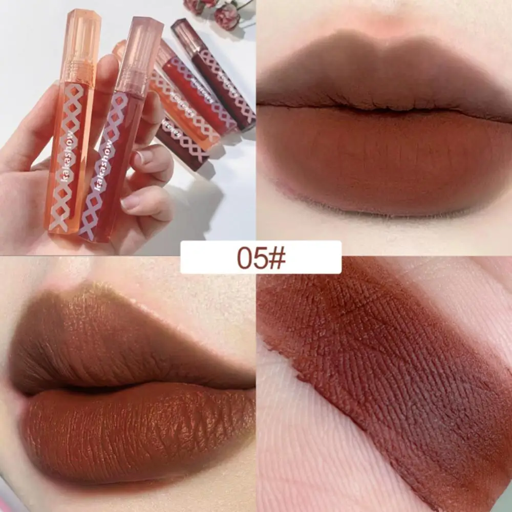 Chocolate Brown Red Lipstick Velvet Matte Lip Gloss Waterproof Lasting Moisturizing Red Lip Tint Mud Velvet Lip Glaze Cosmetics
Chocolate Brown Red Lipstick Velvet Matte Lip Gloss Waterproof Lasting Moisturizing Red Lip Tint Mud Velvet Lip Glaze Cosmetics
