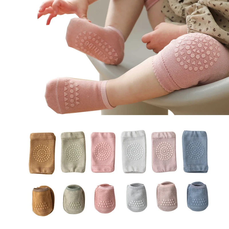 Toddler Kids Knee Pad Kids Safety Crawling Elbow Cushion Soft Socks Set Solid Color Anti Slip Socks Kneecap 0-3Years
Toddler Kids Knee Pad Kids Safety Crawling Elbow Cushion Soft Socks Set Solid Color Anti Slip Socks Kneecap 0-3Years