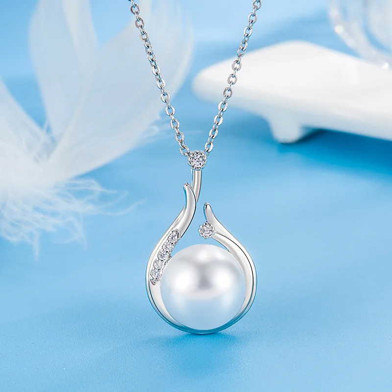 100% 925 Sterling Silver White Pearl Pendant Necklaces for Women Fine 45cm Silver 925 Jewelry Necklace Natural Pearl Gemstone
100% 925 Sterling Silver White Pearl Pendant Necklaces for Women Fine 45cm Silver 925 Jewelry Necklace Natural Pearl Gemstone