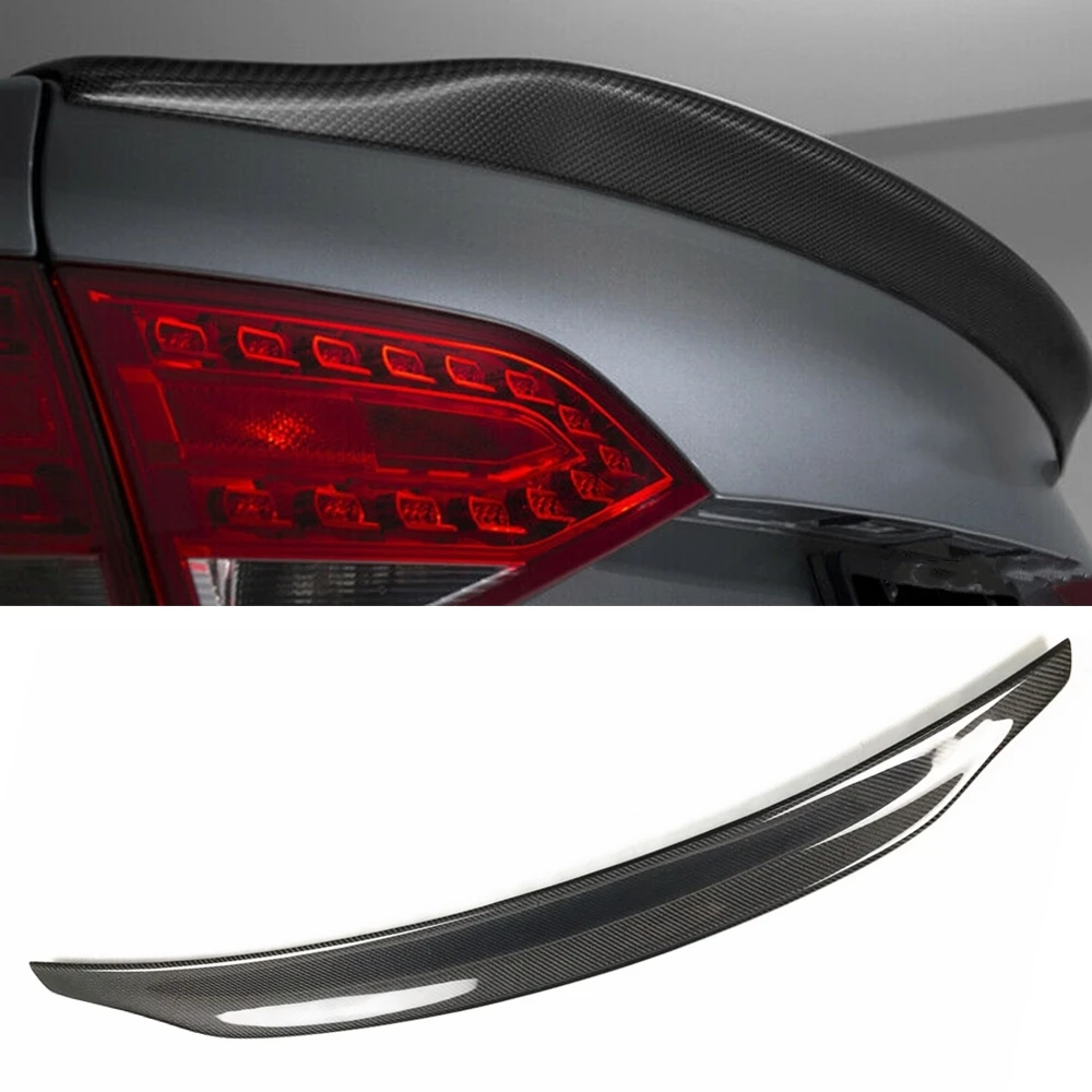 Carbon Fiber Car Rear Spoiler Wing Tailgate Lid Trunk Flap Decklid Trim Splitter Lip For Audi A4 B8 2013-2016
Carbon Fiber Car Rear Spoiler Wing Tailgate Lid Trunk Flap Decklid Trim Splitter Lip For Audi A4 B8 2013-2016