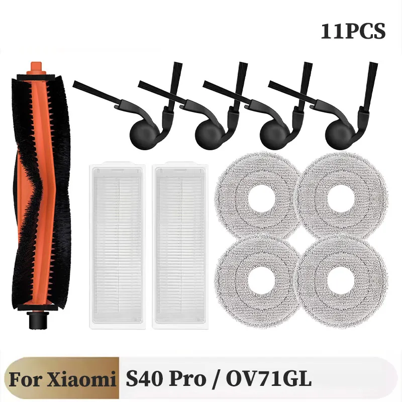 Запасные части для робота-пылесоса Xiaomi S40 Pro/OV71GL
Запасные части для робота-пылесоса Xiaomi S40 Pro/OV71GL