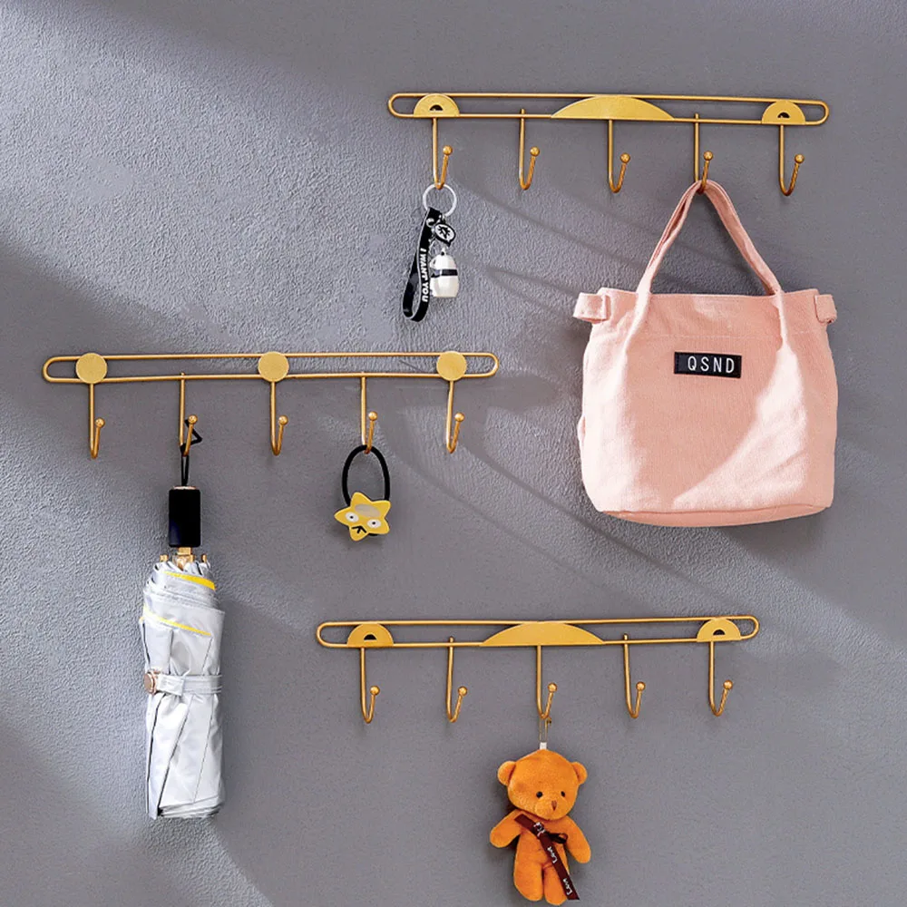 Wall Mounted Nordic Metal Hook Wall Decoration Bedroom Multifunctional Hanger Door Back Hook Coat Hook Rack Key Hanger
Wall Mounted Nordic Metal Hook Wall Decoration Bedroom Multifunctional Hanger Door Back Hook Coat Hook Rack Key Hanger