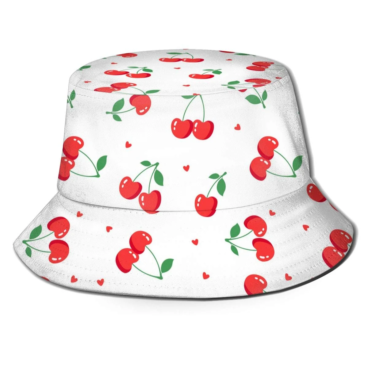 Cherry Full Print Hats Beach For Men Women Beach Travel Summer Outdoor Packable FishermanTropical
Cherry Full Print Hats Beach For Men Women Beach Travel Summer Outdoor Packable FishermanTropical