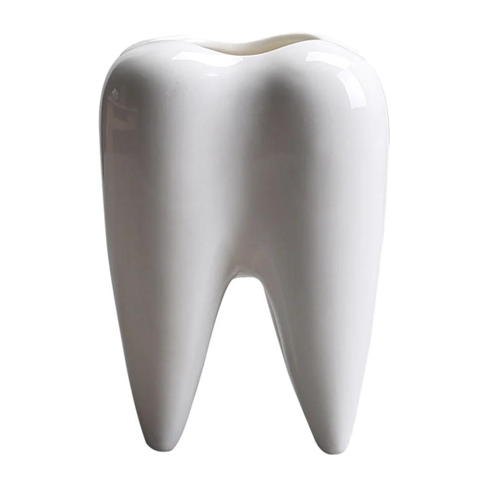 Vase Small Ceramic Tooth-shape Molar Desktop Planter Flower Pot Flower Pot Vase for Decoration Desktop
Vase Small Ceramic Tooth-shape Molar Desktop Planter Flower Pot Flower Pot Vase for Decoration Desktop