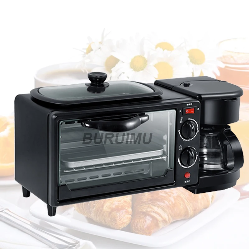 3 In 1 Breakfast Making Machine Multifunction Mini Drip Coffee Maker Bread Pizza Oven Frying Pan Toaster Breakfast Machine
3 In 1 Breakfast Making Machine Multifunction Mini Drip Coffee Maker Bread Pizza Oven Frying Pan Toaster Breakfast Machine