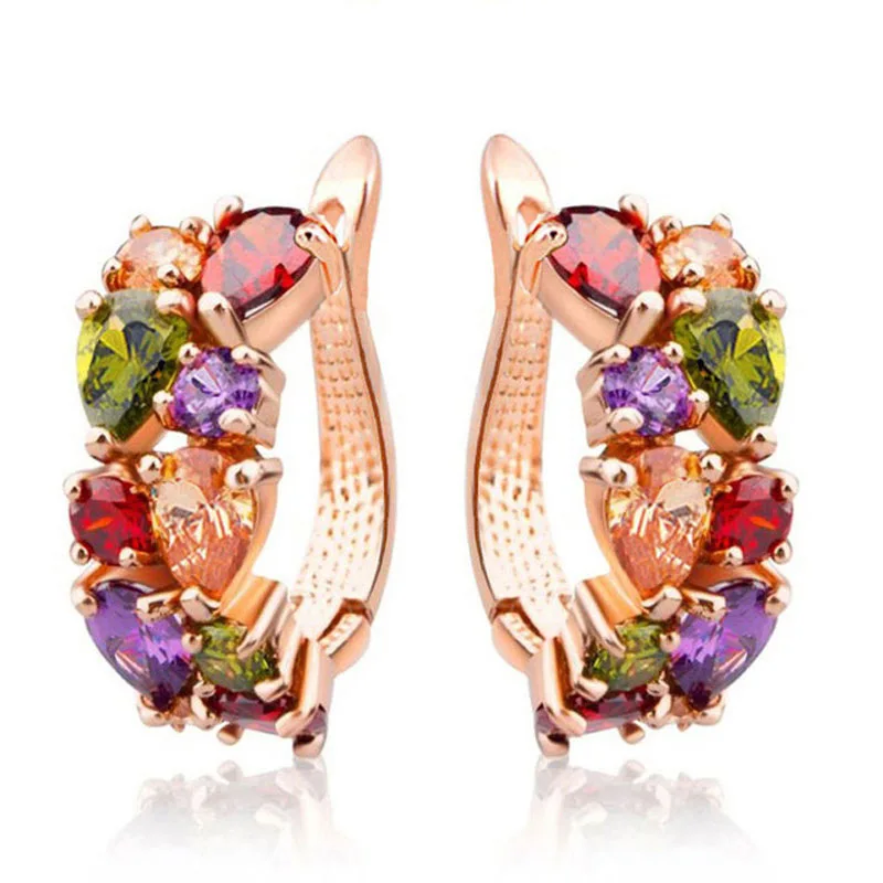 Multicolor Fashion Jewelry Mona Lisa AAA Quality CZ Luxury Colorful Crystal Stud Earrings For Women Party Girl Gift
Multicolor Fashion Jewelry Mona Lisa AAA Quality CZ Luxury Colorful Crystal Stud Earrings For Women Party Girl Gift