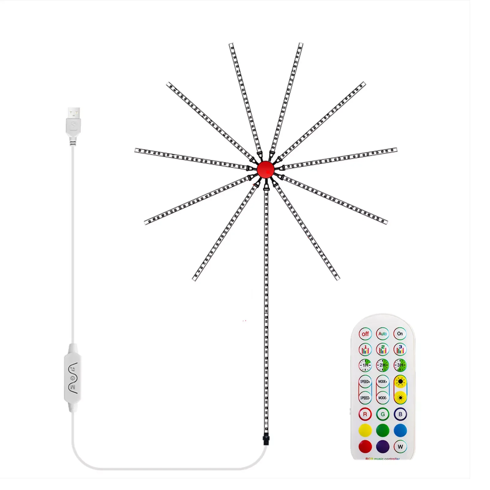 LY Lights Indoor App And Remote Control RGB Color Changing Led Lights USB Powered Music Sync Sound Control LED Wall Decor
LY Lights Indoor App And Remote Control RGB Color Changing Led Lights USB Powered Music Sync Sound Control LED Wall Decor
