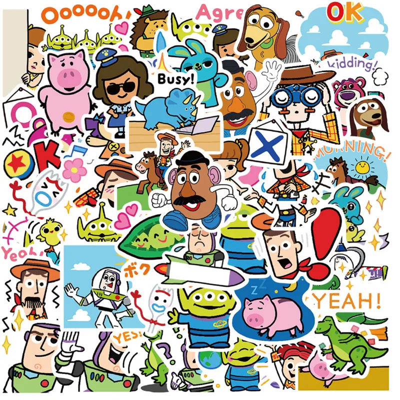 10/30/50/100PCS Sticker Notebook Guitar Skateboard Gift Toy Cute Cartoon Character Waterproof Decals Kids Sticker Decorations
10/30/50/100PCS Sticker Notebook Guitar Skateboard Gift Toy Cute Cartoon Character Waterproof Decals Kids Sticker Decorations