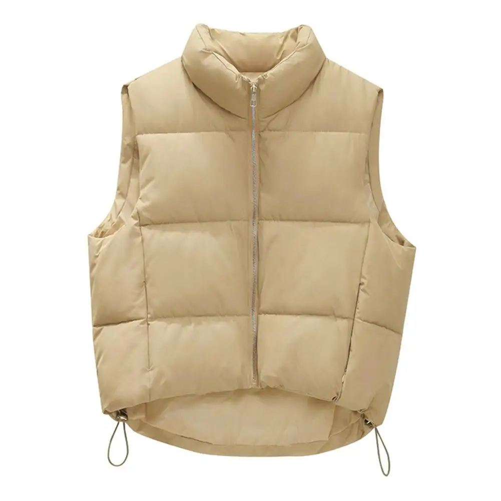 Women Vest Jacket Cold Weather Jacket Thickened Sleeveless Women's Winter Vest Warm Stand Collar Coat with Neck Protection Zip
Women Vest Jacket Cold Weather Jacket Thickened Sleeveless Women's Winter Vest Warm Stand Collar Coat with Neck Protection Zip