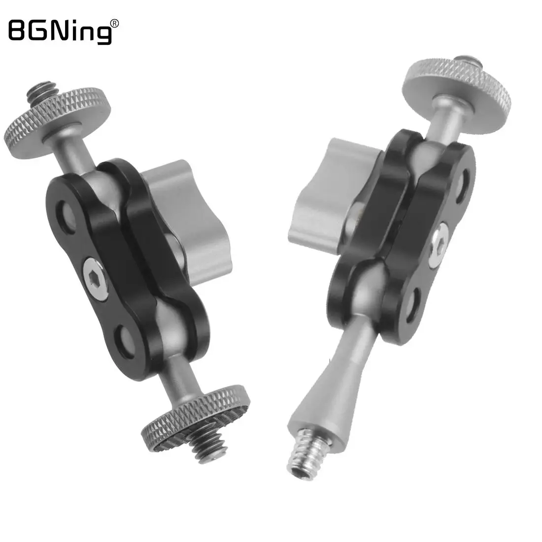 Double Ball head Magic Arm 1/4 inch Screw CNC for SLR Camera Tripod Cage Rig LED Video Light Microphone Field Monitor Load 1.5kg
Double Ball head Magic Arm 1/4 inch Screw CNC for SLR Camera Tripod Cage Rig LED Video Light Microphone Field Monitor Load 1.5kg