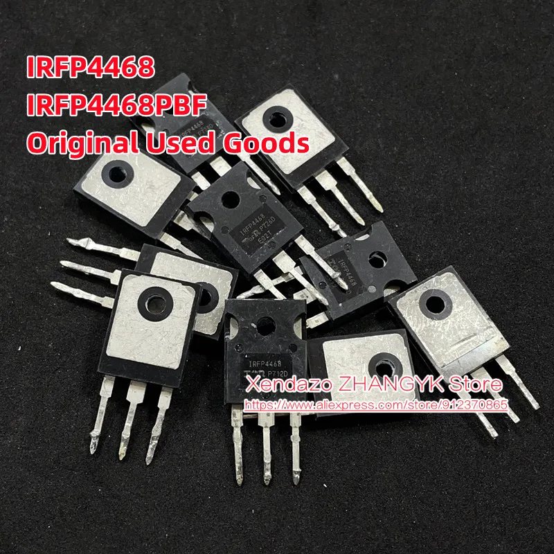 5pcs/lot Original Used Goods IRFP4468 IRFP4468PBF MOSFET N-CH 150V 171A 520W TO-247 High power large chip Transistor
5pcs/lot Original Used Goods IRFP4468 IRFP4468PBF MOSFET N-CH 150V 171A 520W TO-247 High power large chip Transistor