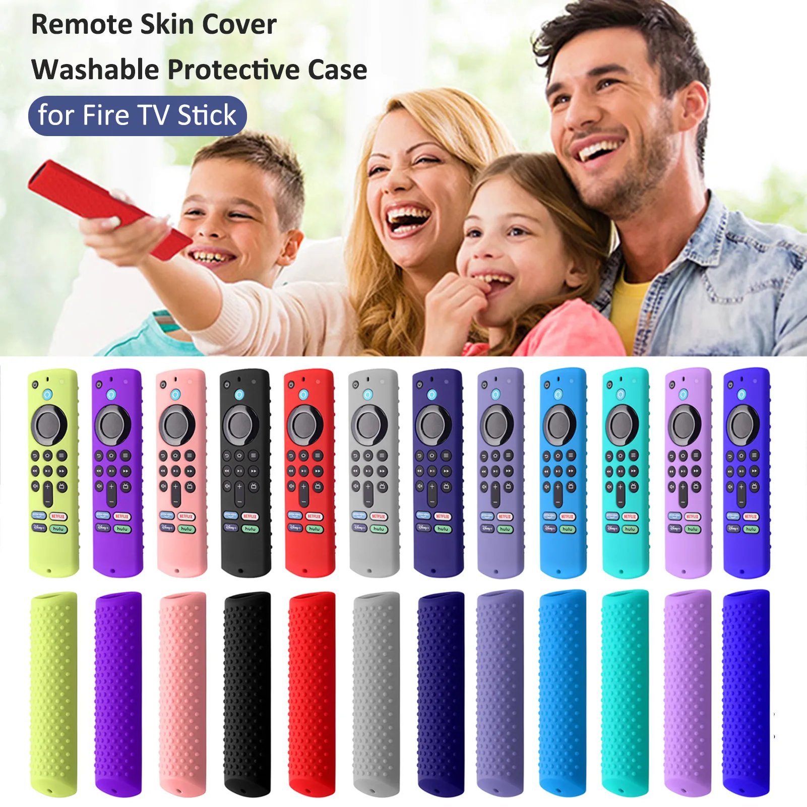 Case For Fire TV Stick 3rd Gen Silicone Remote Control Cover Washable Cube Shockproof Anti-Slip Protective Case
Case For Fire TV Stick 3rd Gen Silicone Remote Control Cover Washable Cube Shockproof Anti-Slip Protective Case