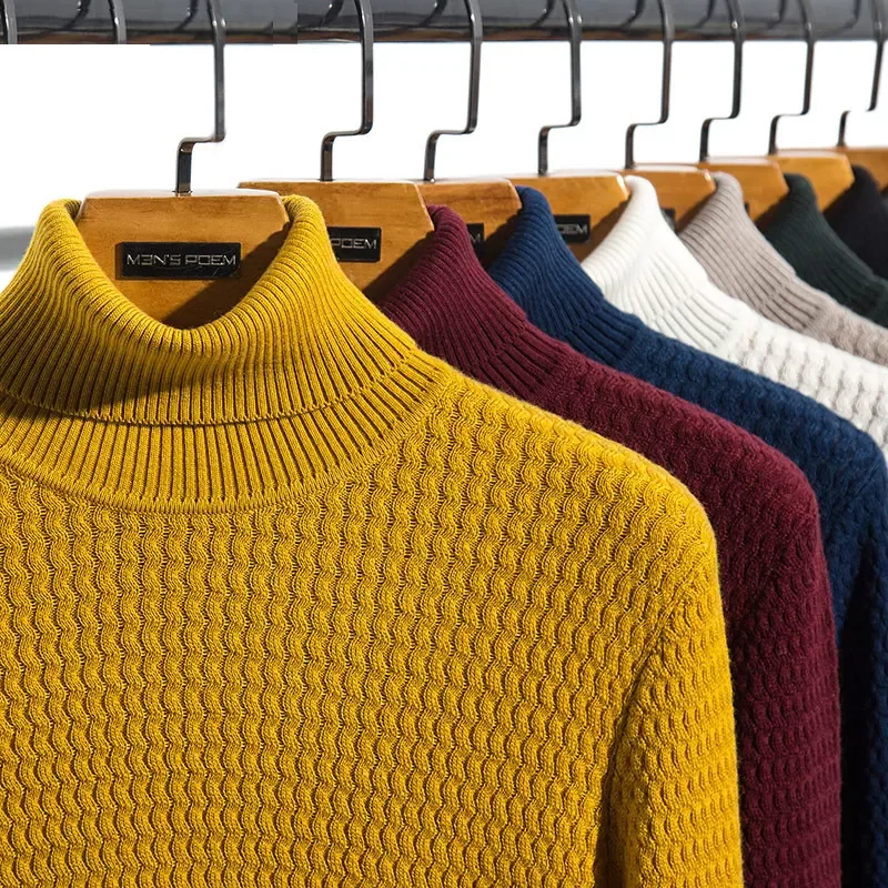 Casual Slim Pullovers Sweaters Male Brand Clothes 8 Colors 2022 Autumn Winter Men's Turtleneck Sweater Fashion
Casual Slim Pullovers Sweaters Male Brand Clothes 8 Colors 2022 Autumn Winter Men's Turtleneck Sweater Fashion