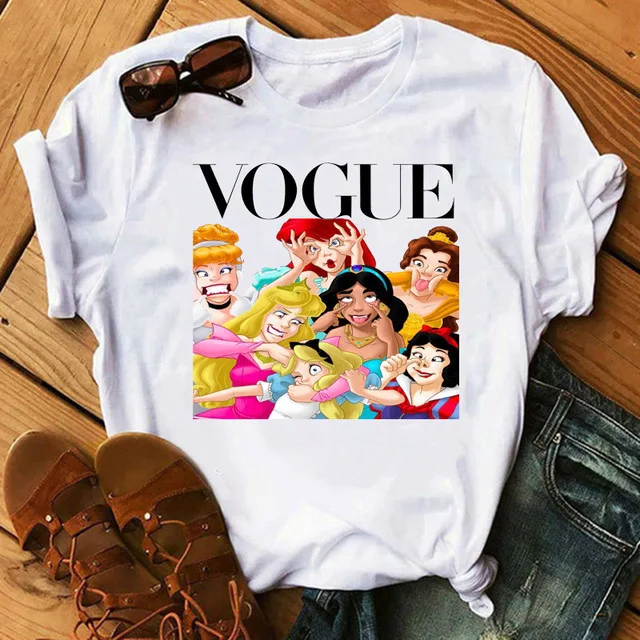 Disney Princess Collection Snow White Print T-Shirt Women's Summer Women's Short Sleeve Vintage Streetwear Clothes Women
Disney Princess Collection Snow White Print T-Shirt Women's Summer Women's Short Sleeve Vintage Streetwear Clothes Women
