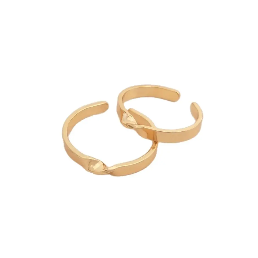 Open twist ring 14K gold color ring DIY winding hand ring holder ring head accessories handmade material accessories
Open twist ring 14K gold color ring DIY winding hand ring holder ring head accessories handmade material accessories