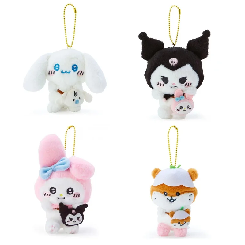 Sanrio Kuromi Melody Cinnamoroll Plush Toy Doll Pendant Anime Cartoon Cute Series Shoulder Bag Doll Birthday Holiday Gift
Sanrio Kuromi Melody Cinnamoroll Plush Toy Doll Pendant Anime Cartoon Cute Series Shoulder Bag Doll Birthday Holiday Gift