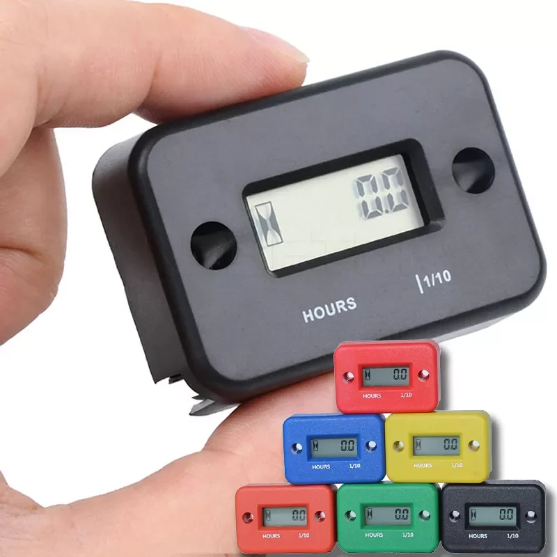 Waterproof Digital Hour Meter LCD Display Portable Engine Gauge Hour Meter For Motorcycle/Boat Engines Counter Hour Meter
Waterproof Digital Hour Meter LCD Display Portable Engine Gauge Hour Meter For Motorcycle/Boat Engines Counter Hour Meter