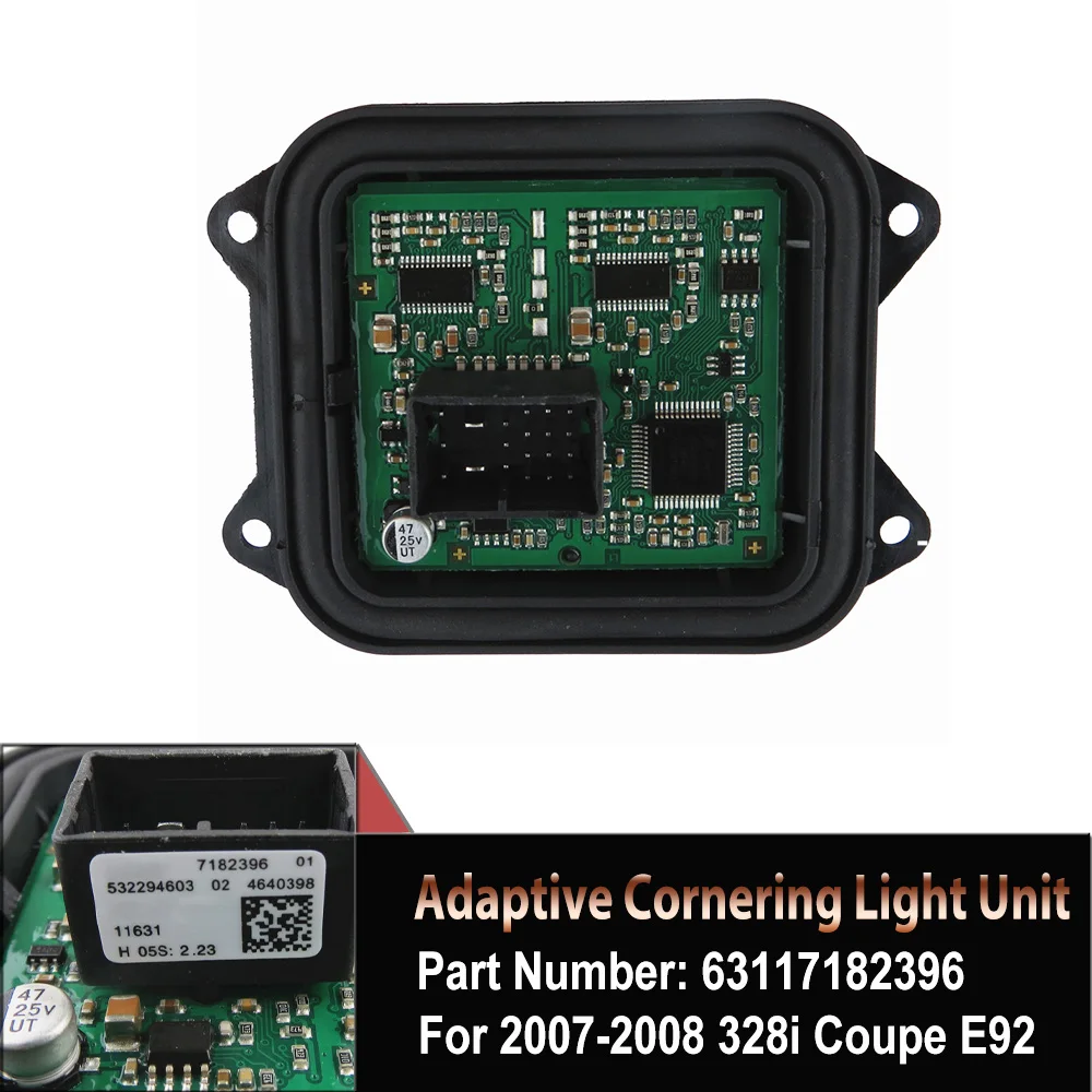 Новый приспосабливающийся модуль ALC для фар BMW X5 E70 E90 E91 E92 E93 X6 Z4 2007-2010 63117182396 7189311 01
Новый приспосабливающийся модуль ALC для фар BMW X5 E70 E90 E91 E92 E93 X6 Z4 2007-2010 63117182396 7189311 01