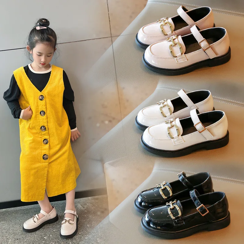 Kids Baby Girl Princess Patent Leather Solid Color School Students Footwear British Style Flat Children Mary Jane Toddler Shoes
Kids Baby Girl Princess Patent Leather Solid Color School Students Footwear British Style Flat Children Mary Jane Toddler Shoes