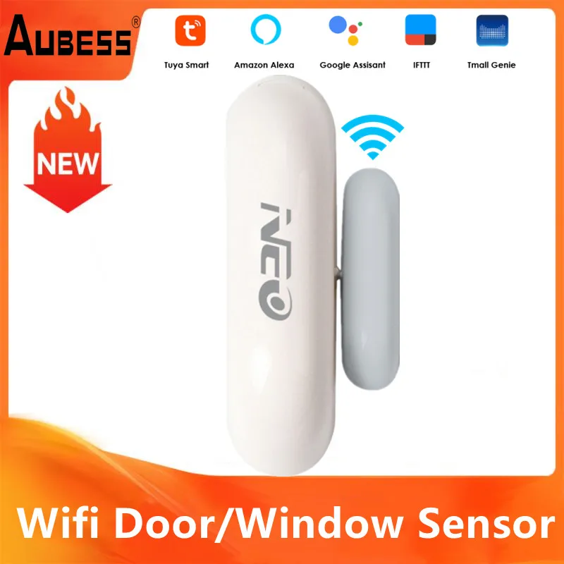 Aubess Wifi Door And Window Entry Sensor App Control Smart Home Security Detector System Support APPs For IOS & Android System
Aubess Wifi Door And Window Entry Sensor App Control Smart Home Security Detector System Support APPs For IOS & Android System