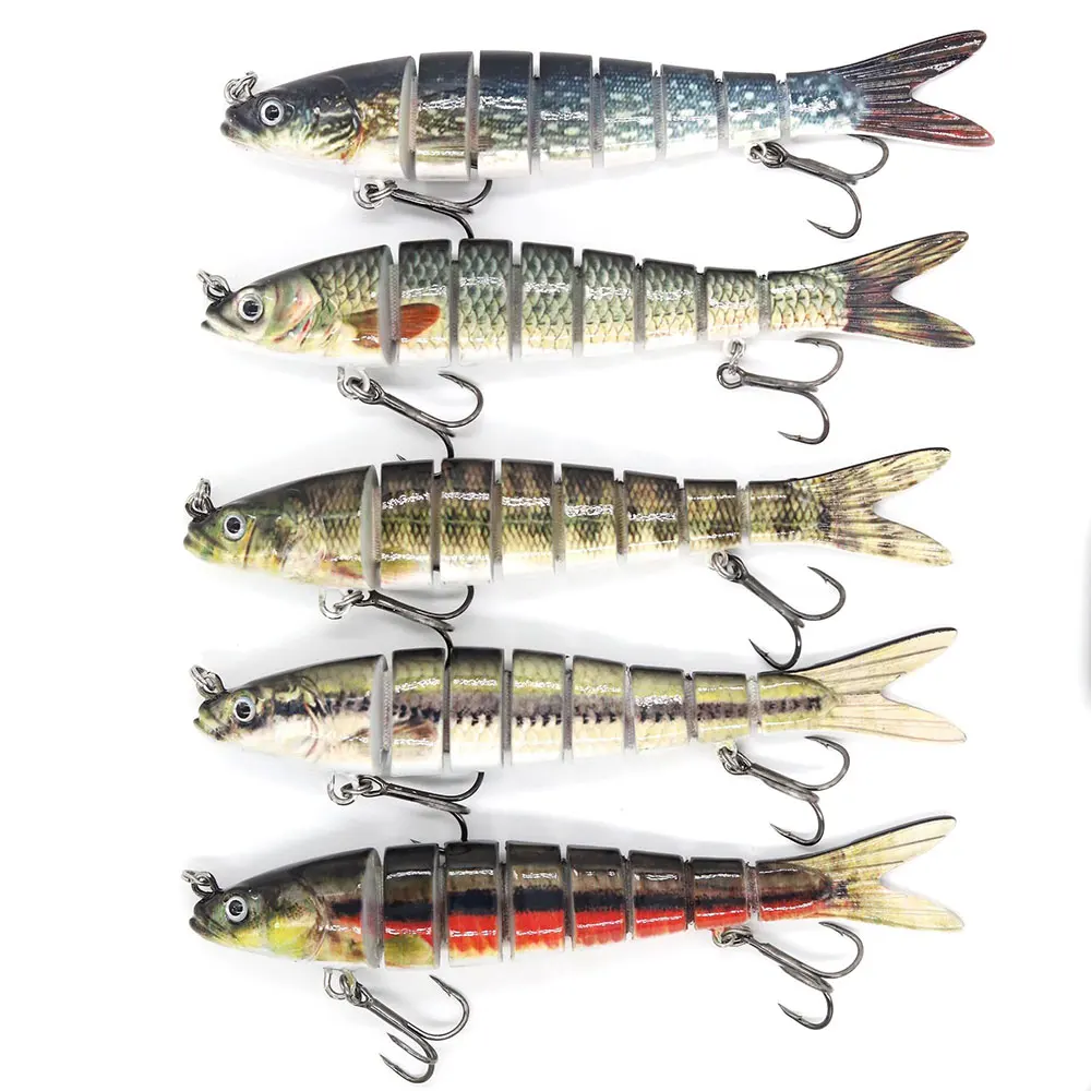 AS Sinking Muti-Section Bait Minnow 13.5cm/26g Fishing Lure Wobbler Treble Hooks Hard Crankbait Floating Tackle Pesca Swim Bait
AS Sinking Muti-Section Bait Minnow 13.5cm/26g Fishing Lure Wobbler Treble Hooks Hard Crankbait Floating Tackle Pesca Swim Bait
