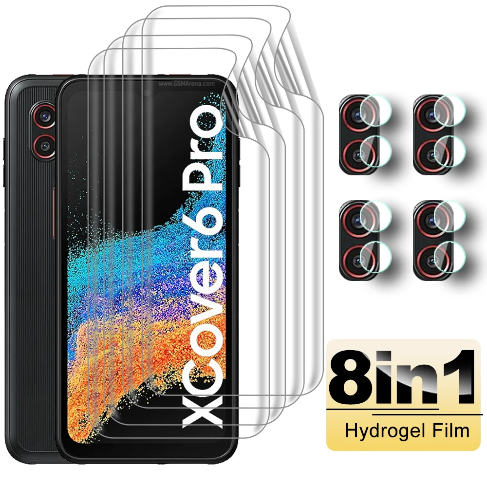 2-8 в 1 Прозрачная Гидрогелевая пленка для Samsung Galaxy Xcover6 Pro объектив камеры стеклянные Защитные пленки для экрана Xcover5 Xcover 5 6 Pro XcoverPro 2
2-8 в 1 Прозрачная Гидрогелевая пленка для Samsung Galaxy Xcover6 Pro объектив камеры стеклянные Защитные пленки для экрана Xcover5 Xcover 5 6 Pro XcoverPro 2