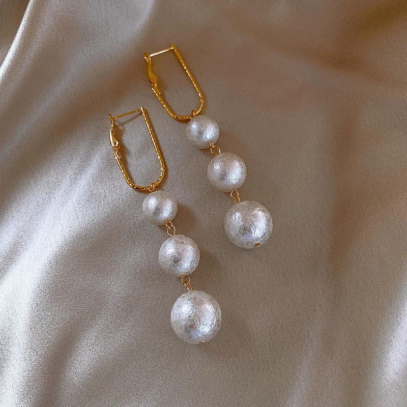 Minar Trendy Fairy Imitation Pearl Long Drop Earrings for Women Beads Tassel Hanging Dangle Earring Geometric Eardrop Brincos
Minar Trendy Fairy Imitation Pearl Long Drop Earrings for Women Beads Tassel Hanging Dangle Earring Geometric Eardrop Brincos