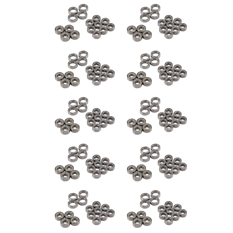 160Pcs Ball Bearing Kit For Tamiya TT02 TT-02 TT02D TT-02D 1/10 RC Car Upgrade Parts Accessories
160Pcs Ball Bearing Kit For Tamiya TT02 TT-02 TT02D TT-02D 1/10 RC Car Upgrade Parts Accessories