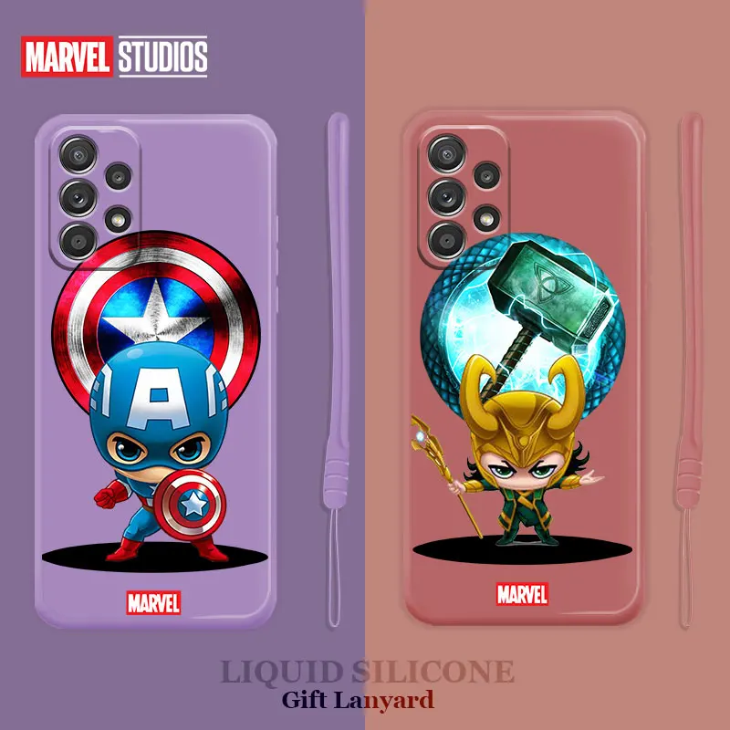 Cell Print Phone Liquid Case for Samsung Galaxy A52 A12 A51 A71 4G 5G A32 A21s Marvel Cartoon Thor Captain America Silicone
Cell Print Phone Liquid Case for Samsung Galaxy A52 A12 A51 A71 4G 5G A32 A21s Marvel Cartoon Thor Captain America Silicone