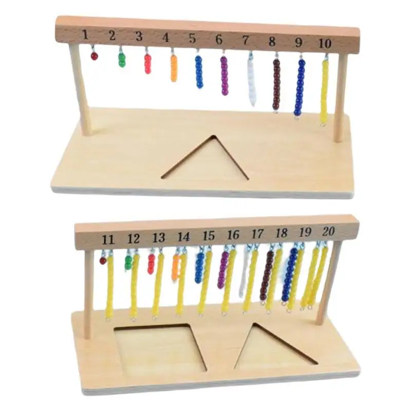Montessori Toy Bead Frame Numbers 1-20 Hanger And Color Beads Stairs Easy To Use Montessori Teaching Math Toys For Color
Montessori Toy Bead Frame Numbers 1-20 Hanger And Color Beads Stairs Easy To Use Montessori Teaching Math Toys For Color