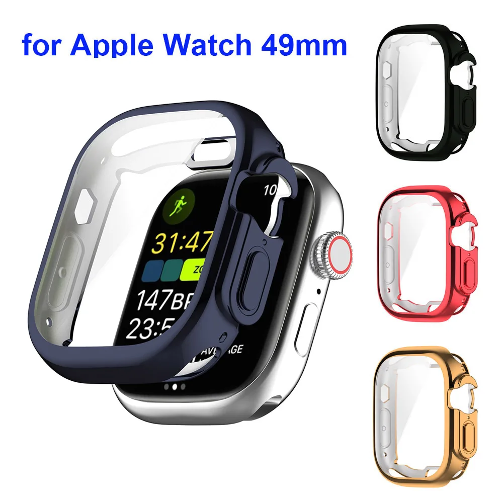 Защитный чехол для Apple Watch Ultra 49 мм 2022 дюйма, встроенный HD прозрачный чехол-бампер из ТПУ для iWatch Ultra, аксессуары
Защитный чехол для Apple Watch Ultra 49 мм 2022 дюйма, встроенный HD прозрачный чехол-бампер из ТПУ для iWatch Ultra, аксессуары