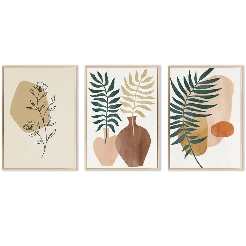 Brown Color Block Leaf Flower Vase Canvas Print Painting Boho Nordic Plants Posters Wall Art Pictures for Living Room Bedroom
Brown Color Block Leaf Flower Vase Canvas Print Painting Boho Nordic Plants Posters Wall Art Pictures for Living Room Bedroom