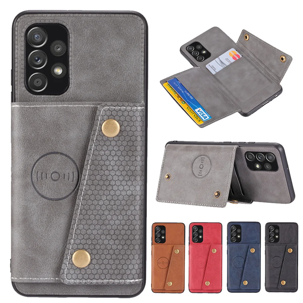 Card Holder Wallet Case for Samsung Galaxy A13 A33 A53 A73 A12 A22 A32 A52 A72 A10 A20 A30 A50 A51 PU Leather Flip Back Cover
Card Holder Wallet Case for Samsung Galaxy A13 A33 A53 A73 A12 A22 A32 A52 A72 A10 A20 A30 A50 A51 PU Leather Flip Back Cover