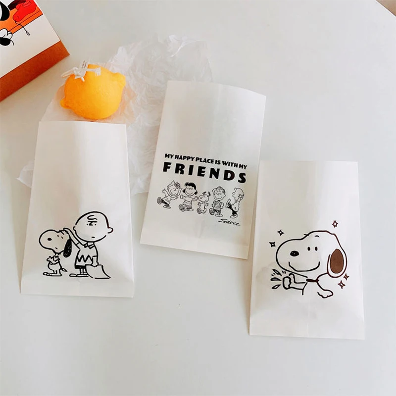 10Pcs Snoopy Small Gift Bag Anime Cute Charlie Brown Kawaii Baking Bag Snack Pastry Stationery Storage Bag Birthday Toys Girls
10Pcs Snoopy Small Gift Bag Anime Cute Charlie Brown Kawaii Baking Bag Snack Pastry Stationery Storage Bag Birthday Toys Girls