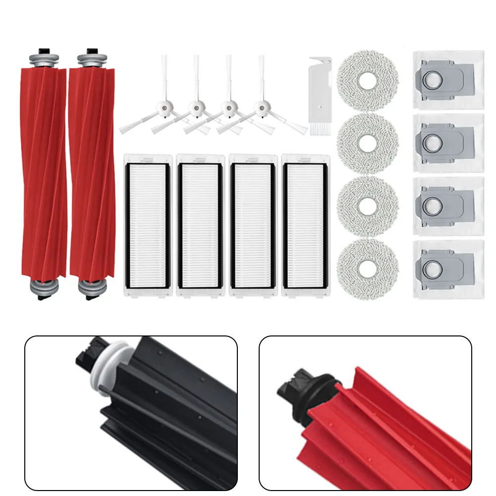 Main Side Brush Hepa Filter Mop Cloth Dust Bag For Robo Rock Q Revo / Robo Rock P10 A7400RR Replacement Spare Parts Accessories
Main Side Brush Hepa Filter Mop Cloth Dust Bag For Robo Rock Q Revo / Robo Rock P10 A7400RR Replacement Spare Parts Accessories