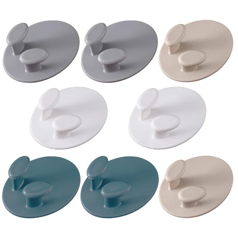 2Pcs Self-adhesive Door Wall Hook Oval White Plastic Clasps Clothes Hanger Bathroom Home Kitchen Organizer Holder
2Pcs Self-adhesive Door Wall Hook Oval White Plastic Clasps Clothes Hanger Bathroom Home Kitchen Organizer Holder