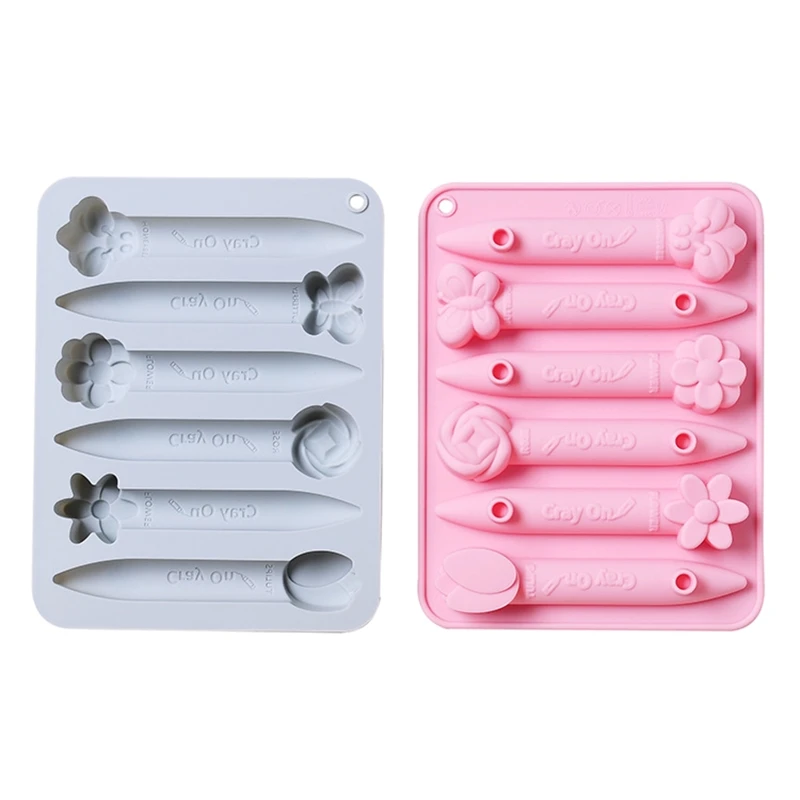 Cartoon Crayon Molds Cute Flower Silicone Molds Easter Supplies for Kid DIY Making Palm Grip Crayon Finger Paint Crayon
Cartoon Crayon Molds Cute Flower Silicone Molds Easter Supplies for Kid DIY Making Palm Grip Crayon Finger Paint Crayon