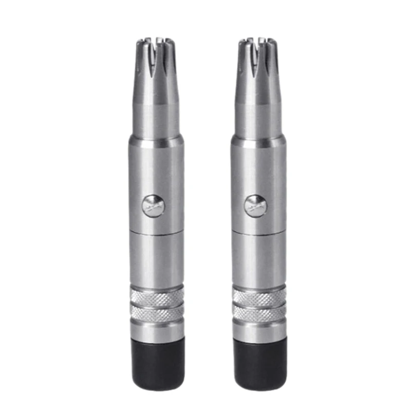 2X New Stainless Steel Manual Nose Trimmer For Shaving Nose Ear Hair Trimmer Shaver Face Care For Men Washable Device
2X New Stainless Steel Manual Nose Trimmer For Shaving Nose Ear Hair Trimmer Shaver Face Care For Men Washable Device