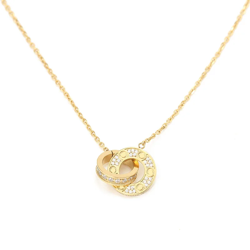 Classic Fashion Brand Titanium Steel Necklace For Women, One Word Design High Quality Jewelry, Gift For Girls
Classic Fashion Brand Titanium Steel Necklace For Women, One Word Design High Quality Jewelry, Gift For Girls
