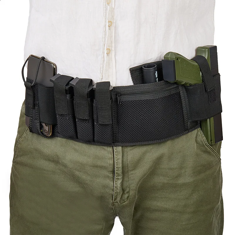 

Многофункциональный тактический боевой ремень, набор для охоты, военный внутренний поясной ремень с сумкой для телефона, для стрельбы CS