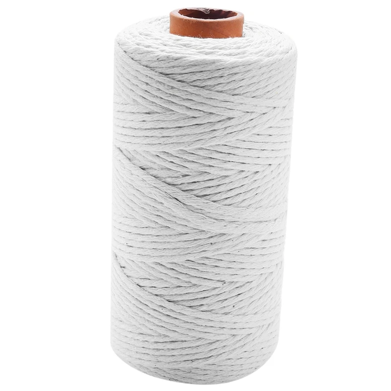 NEW-3Mmx200m Natural Handmade Cotton Cord Macrame Yarn Rope Diy Wall Hanging Plant Hanger Craft String Knitting
NEW-3Mmx200m Natural Handmade Cotton Cord Macrame Yarn Rope Diy Wall Hanging Plant Hanger Craft String Knitting