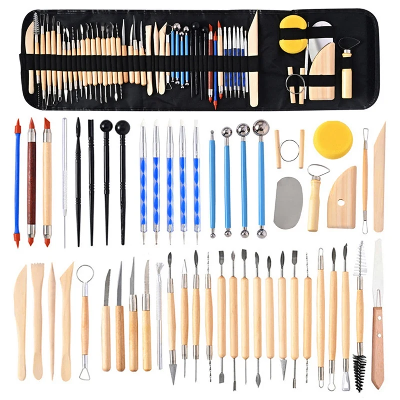 Pottery And Clay Sculpting Tools Set, Ceramic Clay Sculpting Tools With Carrying Case For Beginners Experts Kids
Pottery And Clay Sculpting Tools Set, Ceramic Clay Sculpting Tools With Carrying Case For Beginners Experts Kids