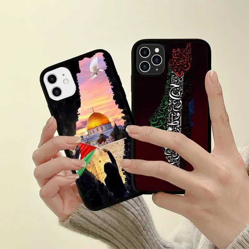 Palestine Flag Phone Case Silicone PC+TPU Case for iPhone 11 12 13 Pro Max 8 7 6 Plus X SE XR Hard Fundas
Palestine Flag Phone Case Silicone PC+TPU Case for iPhone 11 12 13 Pro Max 8 7 6 Plus X SE XR Hard Fundas
