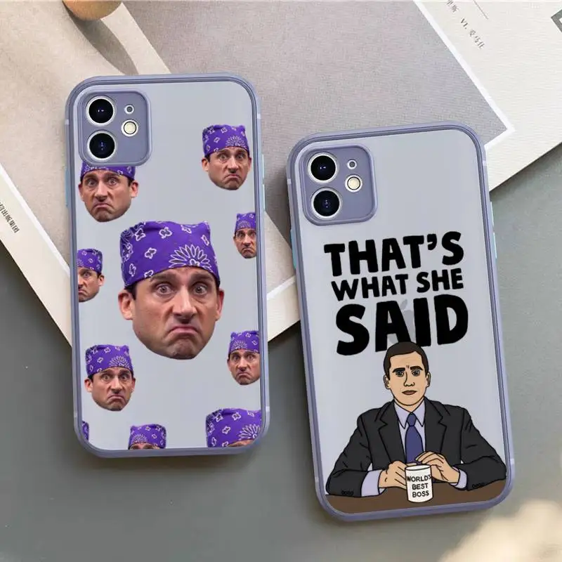 Michael Scott The Office Phone Case for iPhone X XR XS 7 8 Plus 11 12 13 pro MAX 13mini Translucent Matte Case
Michael Scott The Office Phone Case for iPhone X XR XS 7 8 Plus 11 12 13 pro MAX 13mini Translucent Matte Case